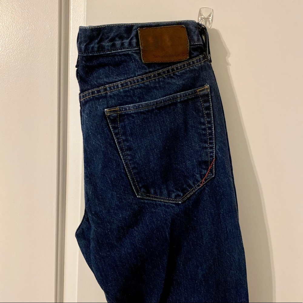 Banana Republic, Mens, Straight Fit Dark Wash Denim (W32, L30)
